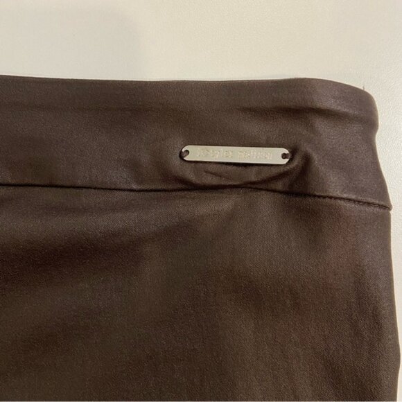 I love Taylor Madison pants ILTM brown silky flattering coated stretch XL layer - Picture 5 of 11
